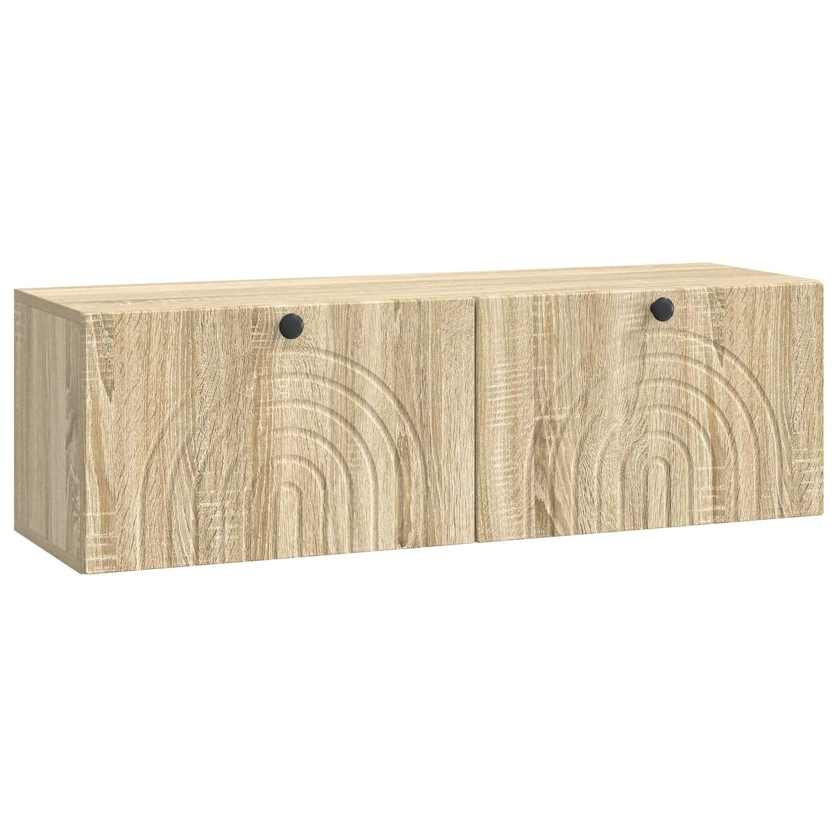 Væghængt TV-skab Sonoma-eg 98 x 31 x 30 cm Konstrueret træ
