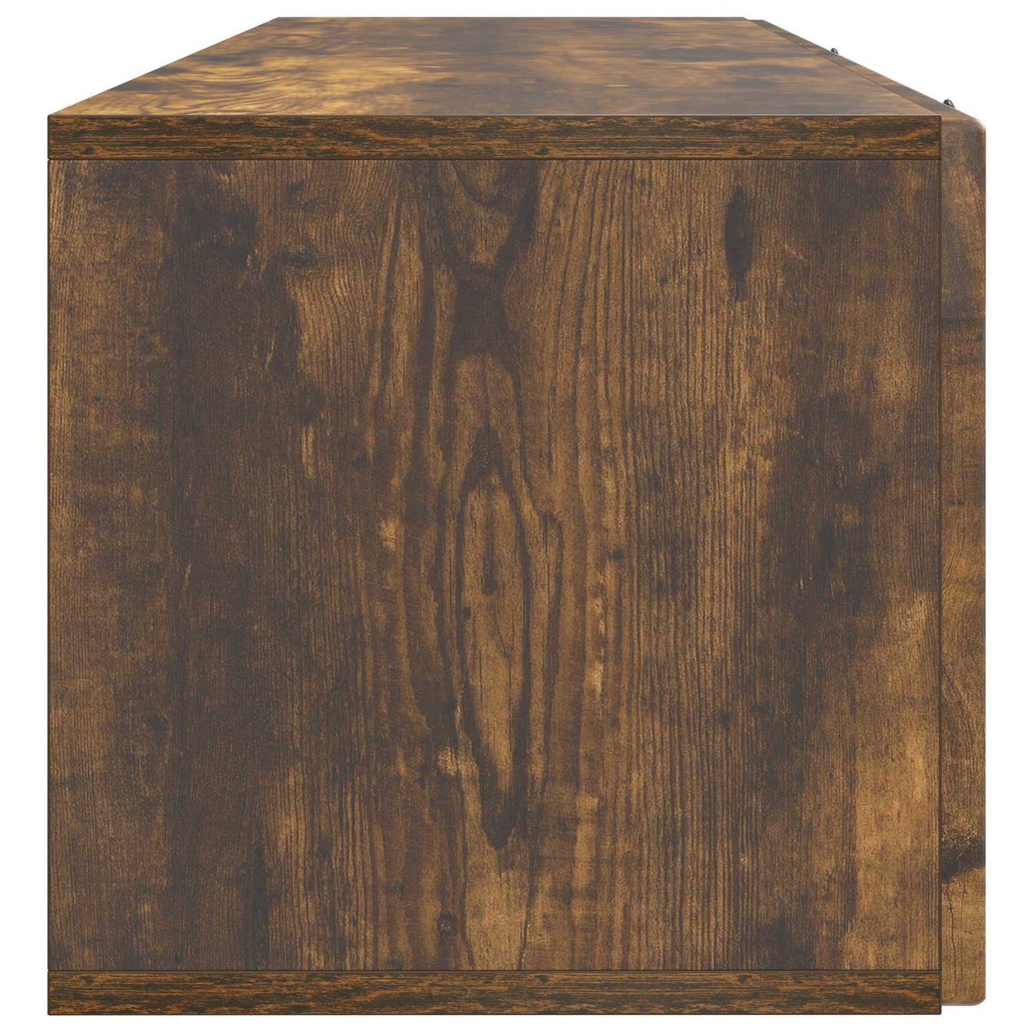 Væghængt TV-skab Røget eg 98 x 31 x 30 cm Konstrueret træ