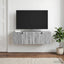 Væghængt TV-skab Grå sonoma-eg 98 x 31 x 30 cm Konstrueret træ