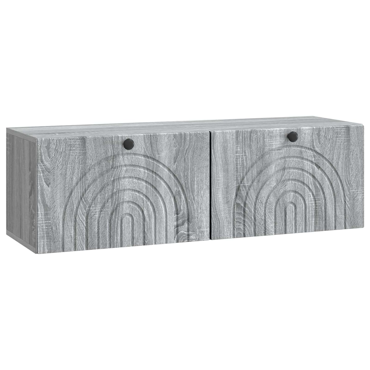 Væghængt TV-skab Grå sonoma-eg 98 x 31 x 30 cm Konstrueret træ