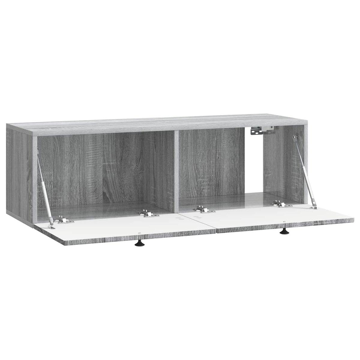 Væghængt TV-skab Grå sonoma-eg 98 x 31 x 30 cm Konstrueret træ