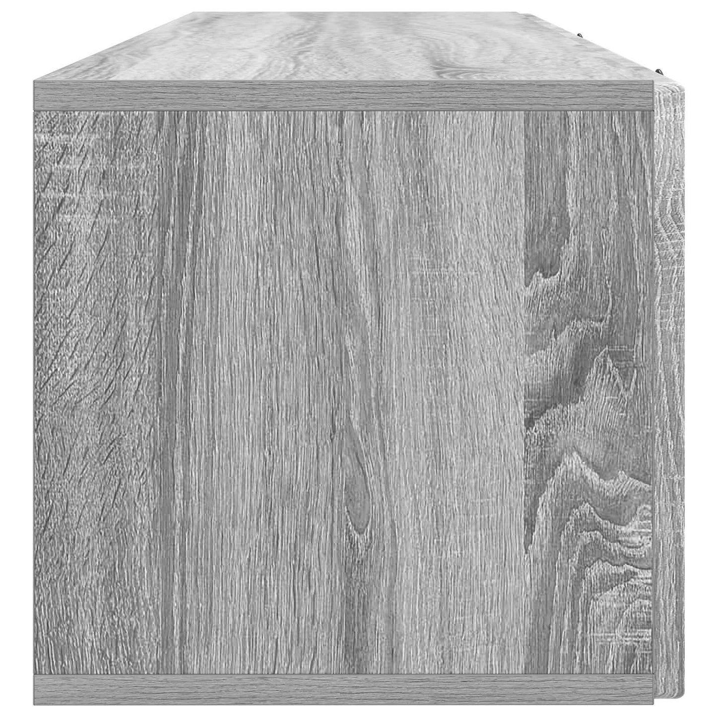 Væghængt TV-skab Grå sonoma-eg 98 x 31 x 30 cm Konstrueret træ