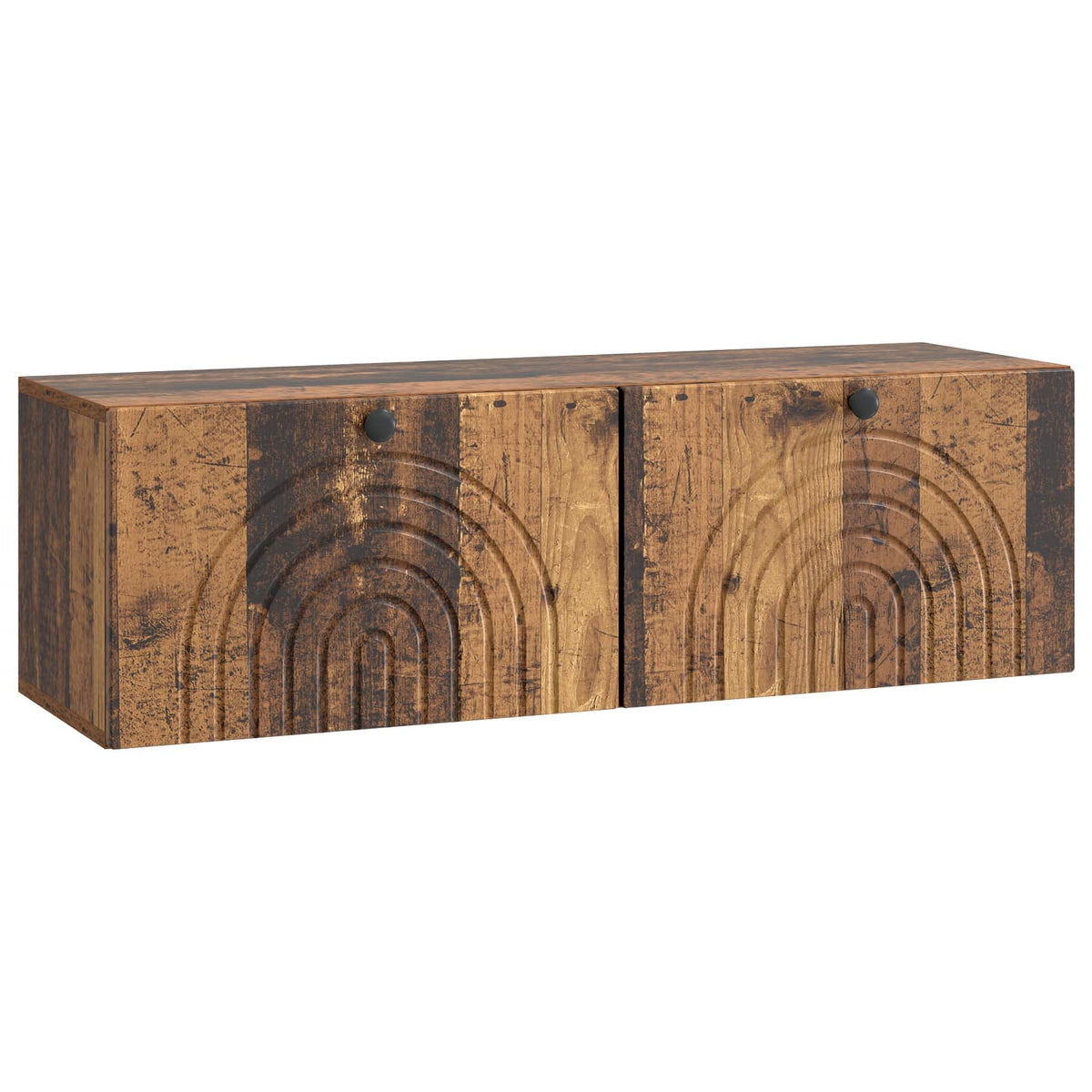 Væghængt TV-skab Gammelt træ 98 x 31 x 30 cm Konstrueret træ