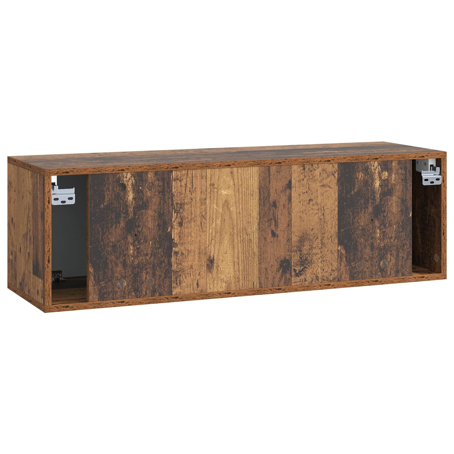 Væghængt TV-skab Gammelt træ 98 x 31 x 30 cm Konstrueret træ