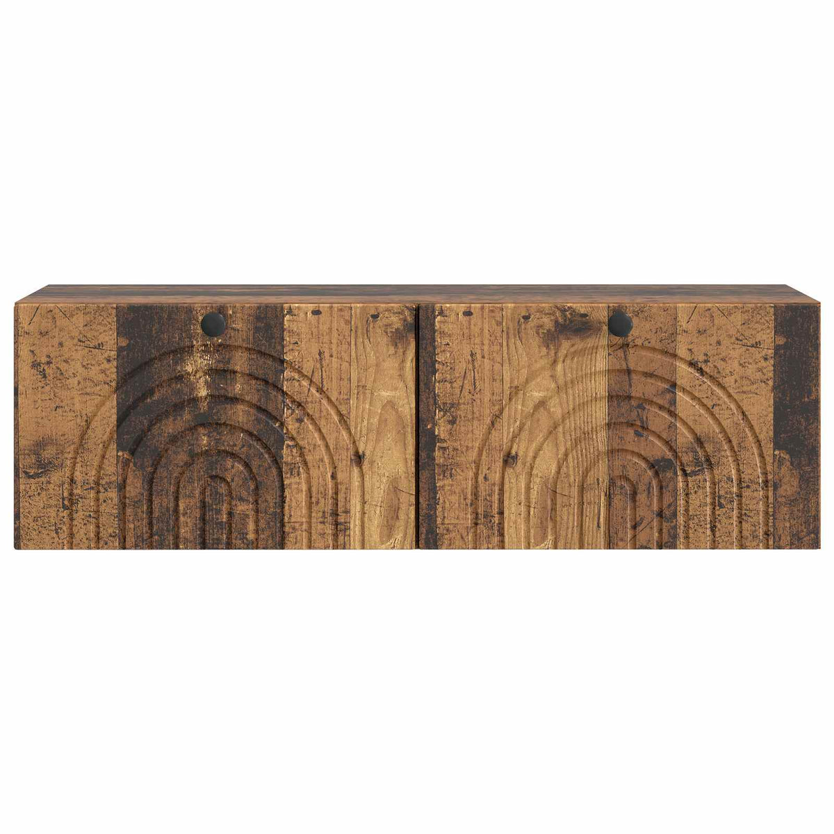 Væghængt TV-skab Gammelt træ 98 x 31 x 30 cm Konstrueret træ