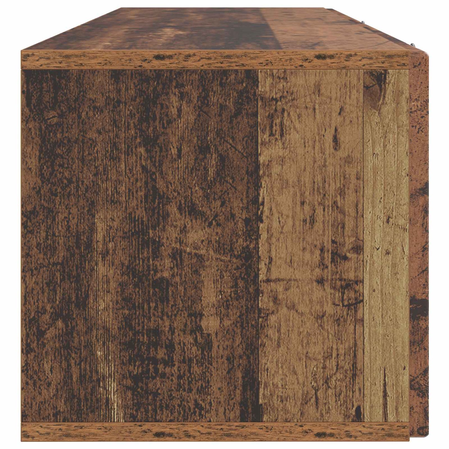 Væghængt TV-skab Gammelt træ 98 x 31 x 30 cm Konstrueret træ