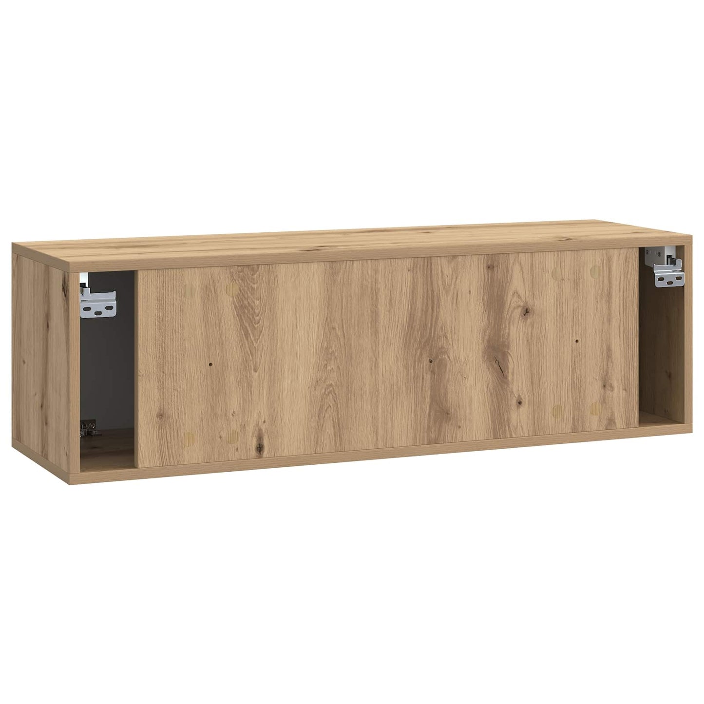 Væghængt TV-skab 98 x 31 x 30 cm Artisan-eg Konstrueret træ
