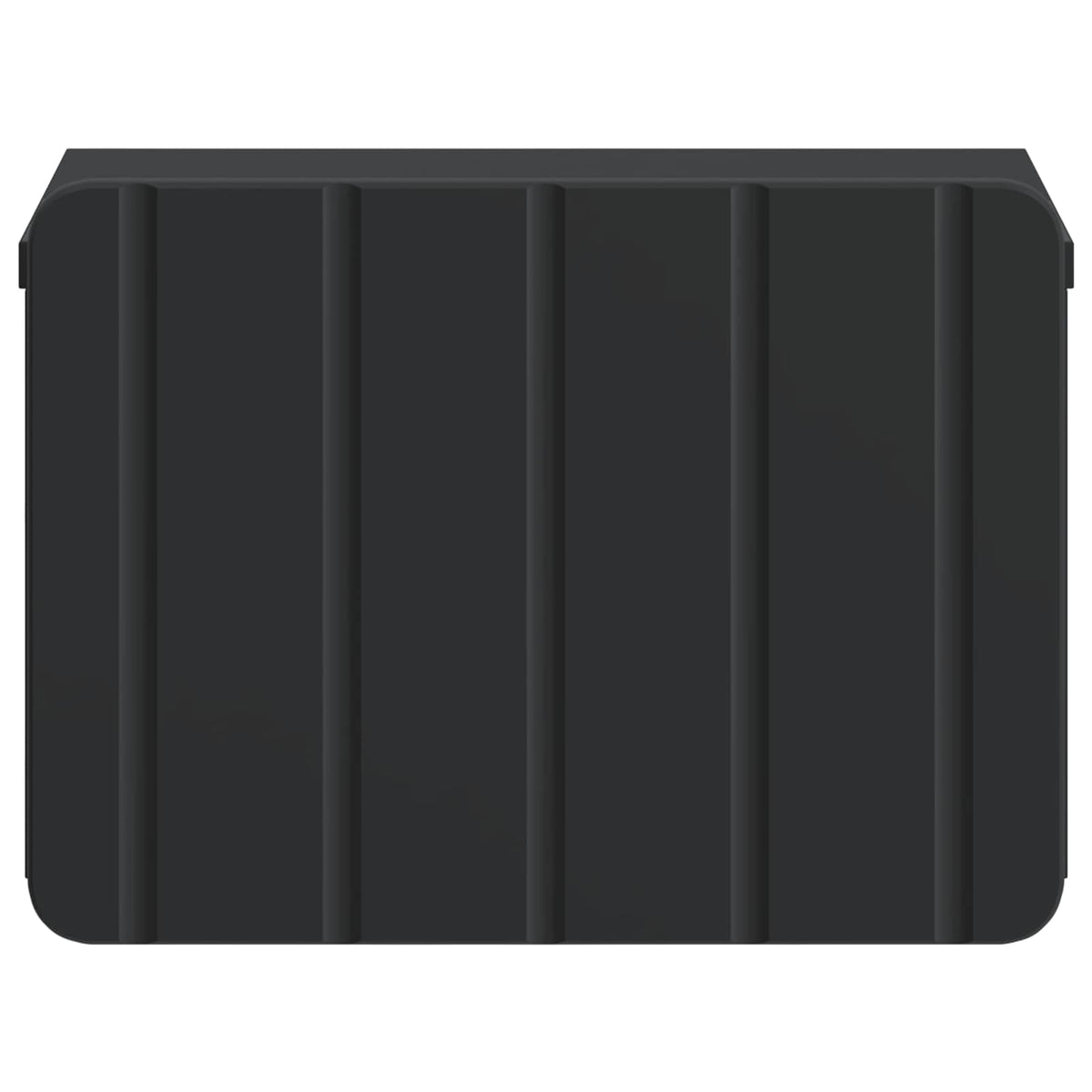 Væghængt Natbord Sort 33 x 34,5 x 24 cm Konstrueret træ