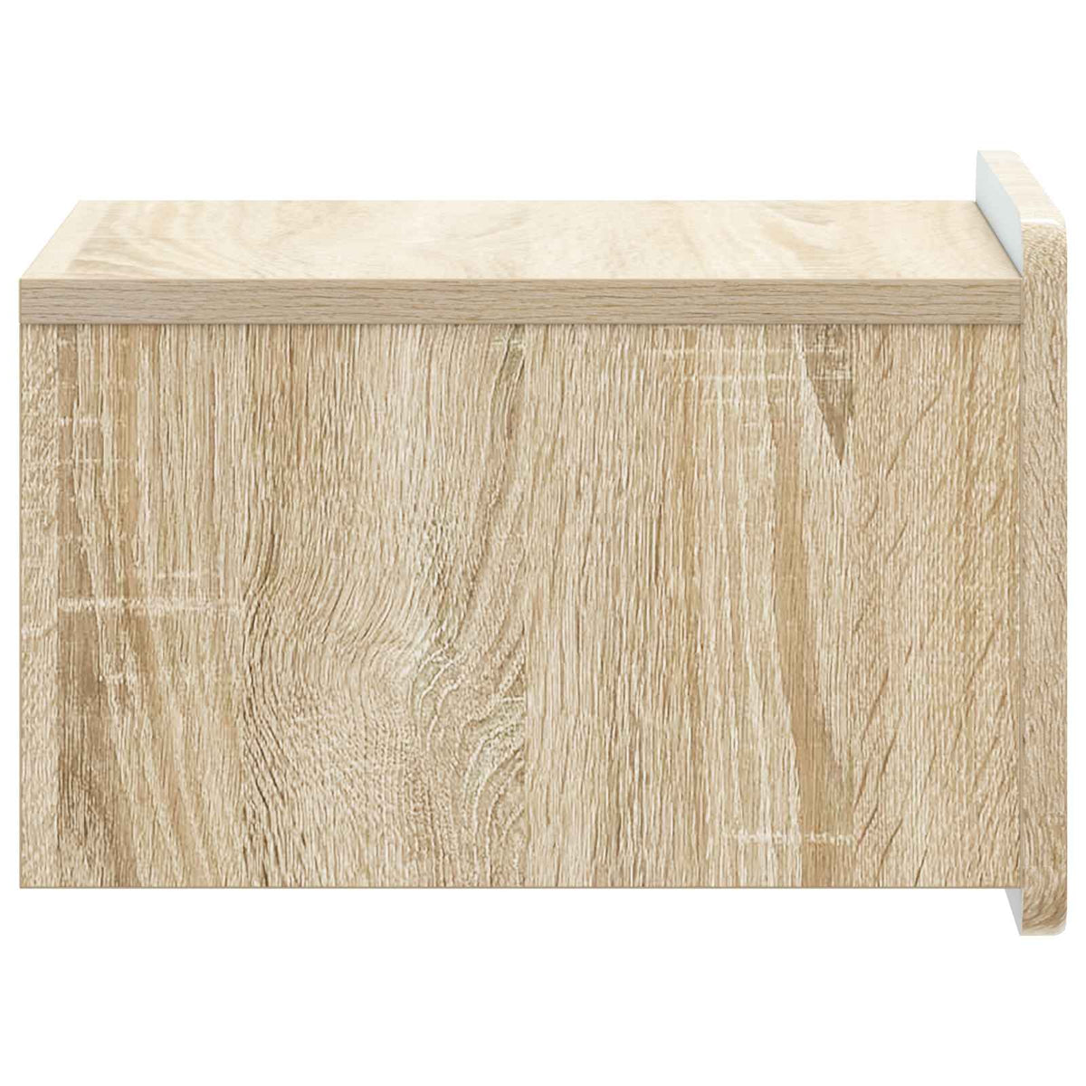 Væghængt Natbord Sonoma-eg 33 x 34,5 x 24 cm Konstrueret træ