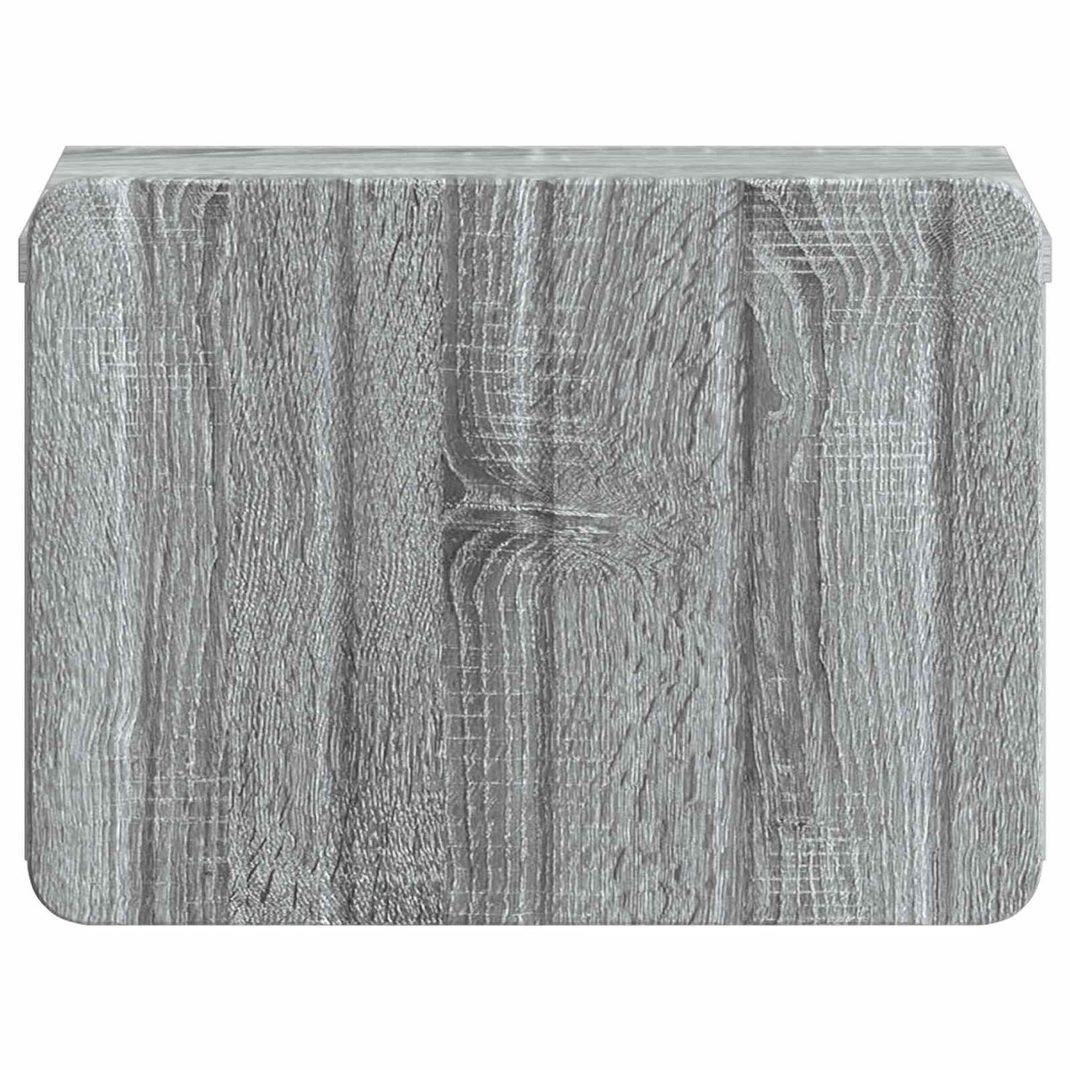 Væghængt Natbord med skuffe Grå sonoma-eg 33 x 34,5 x 24 cm