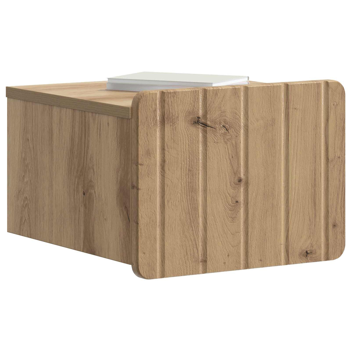 Væghængt Natbord Artisan-eg 33 x 34,5 x 24 cm Konstrueret træ