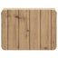 Væghængt Natbord 2 stk. Artisan-eg 33 x 34,5 x 24 cm
