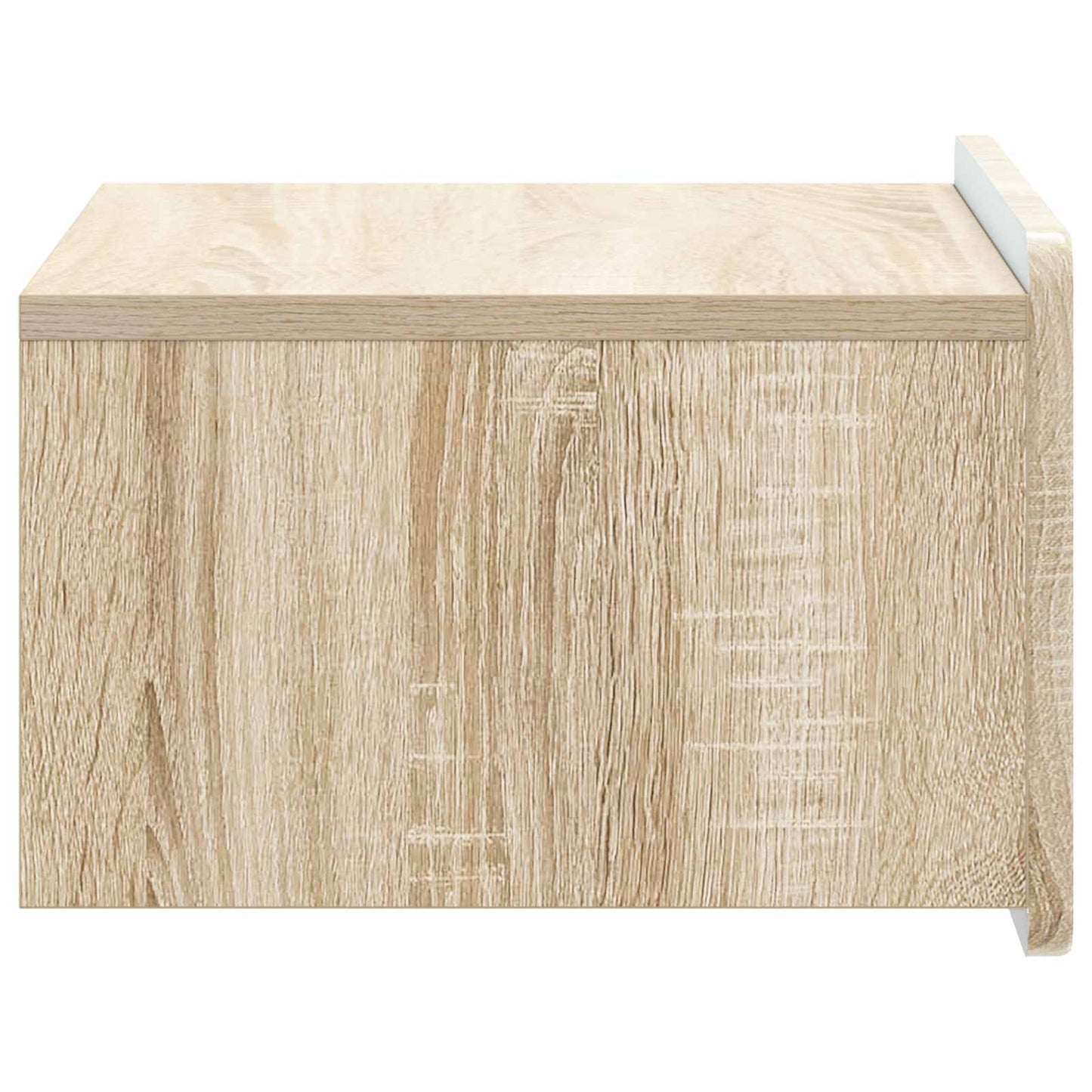 Væghængt Natbord Sonoma-eg 49 x 34,5 x 24 cm Konstrueret træ