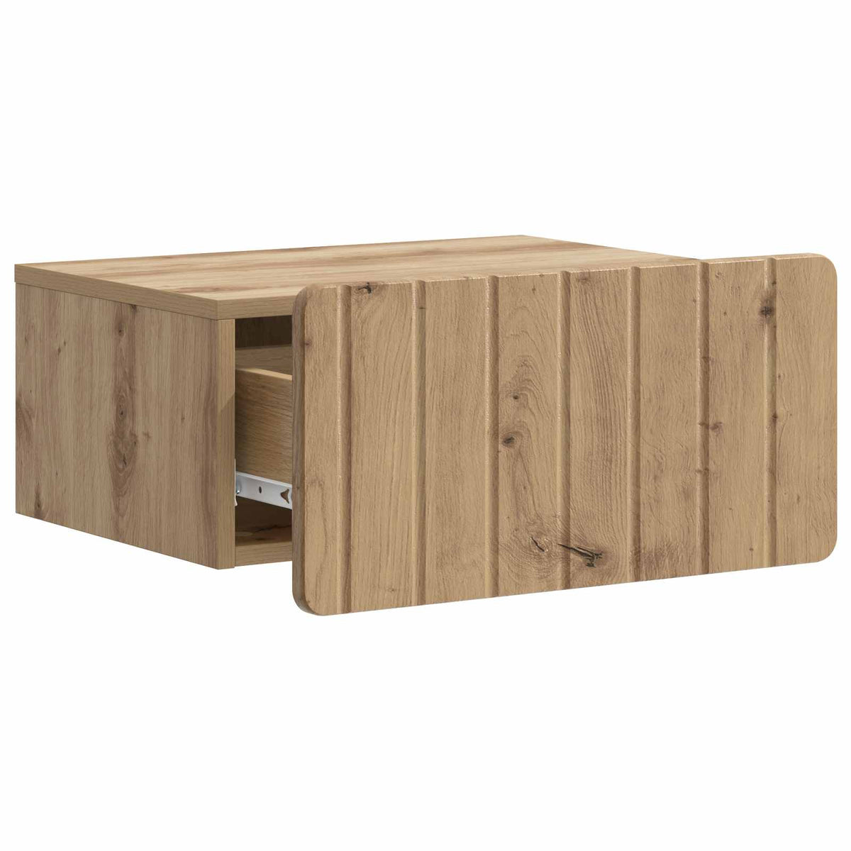 Væghængt Natbord Artisan-eg 49 x 34,5 x 24 cm Konstrueret træ