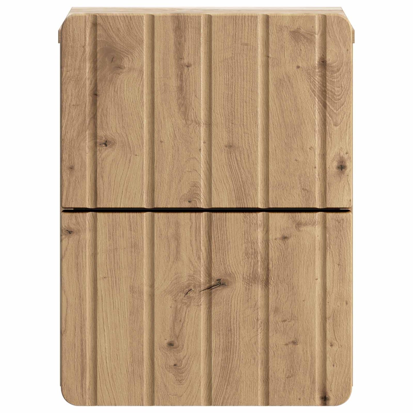 Væghængt Natbord Artisan-eg 33 x 34,5 x 43 cm Konstrueret træ