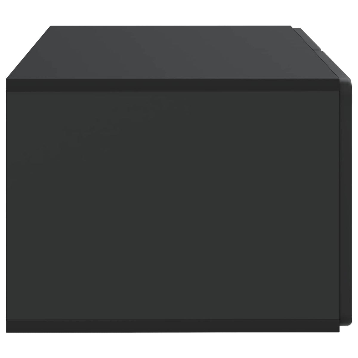 Væghængt TV-skab 59,5 x 41 x 30 cm Sort Konstrueret træ