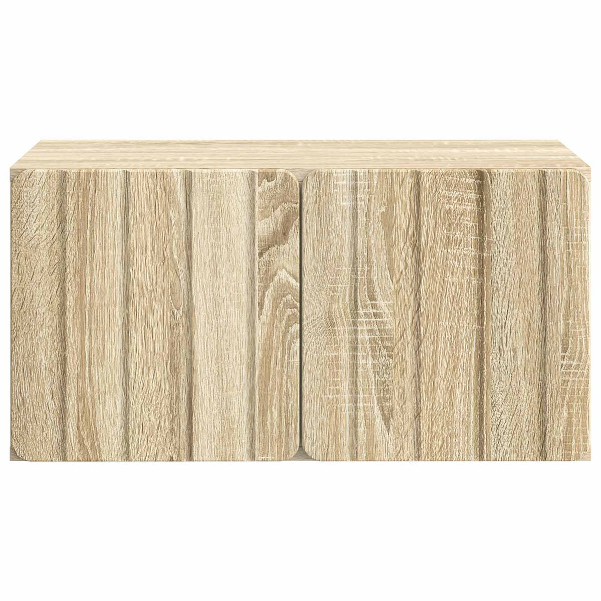 Væghængt TV-skab 59,5 x 41 x 30 cm Sonoma-eg Konstrueret træ