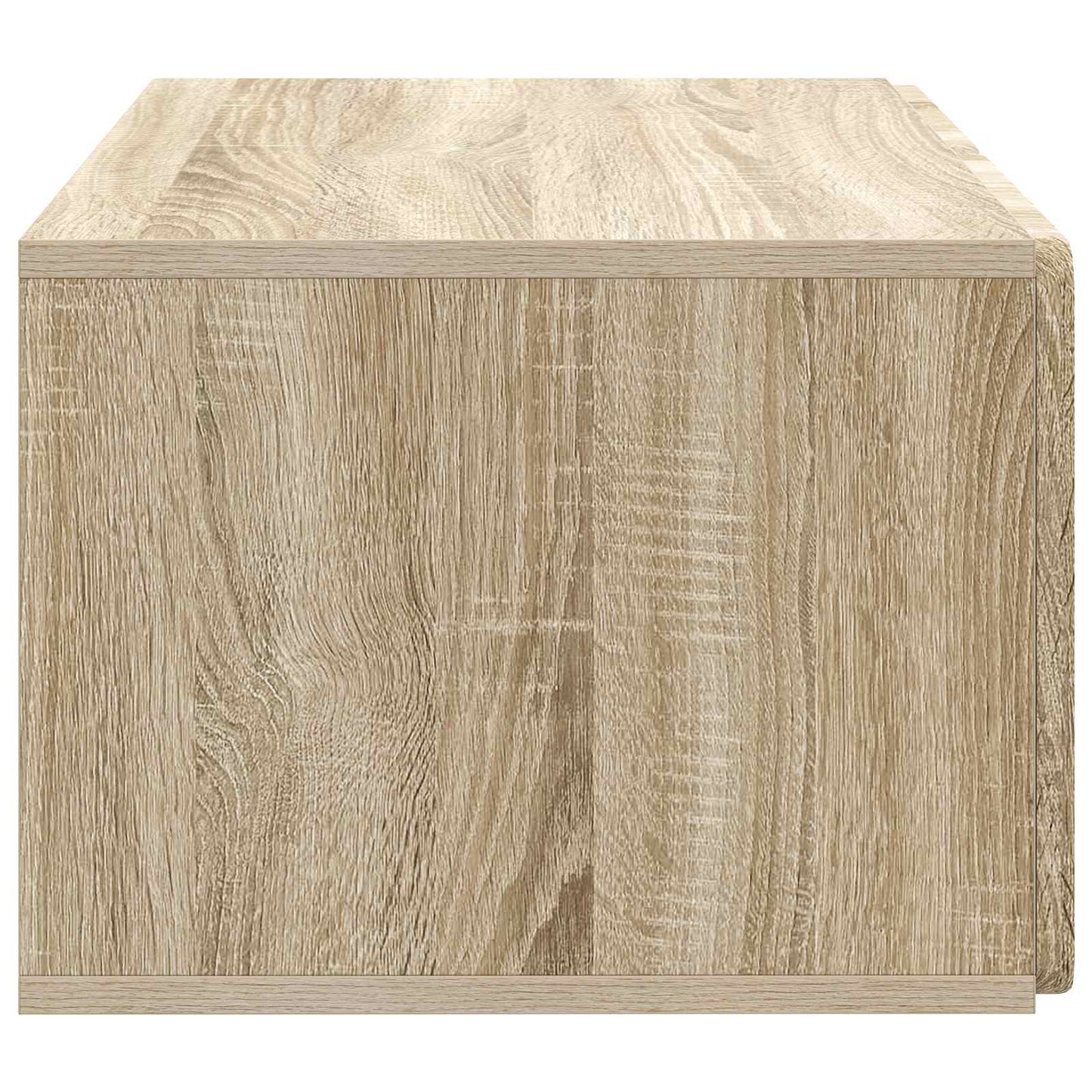 Væghængt TV-skab 59,5 x 41 x 30 cm Sonoma-eg Konstrueret træ