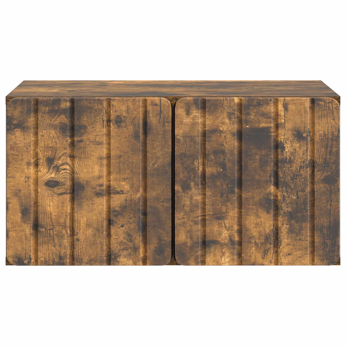Væghængt TV-skab 59,5 x 41 x 30 cm Røget eg Konstrueret træ
