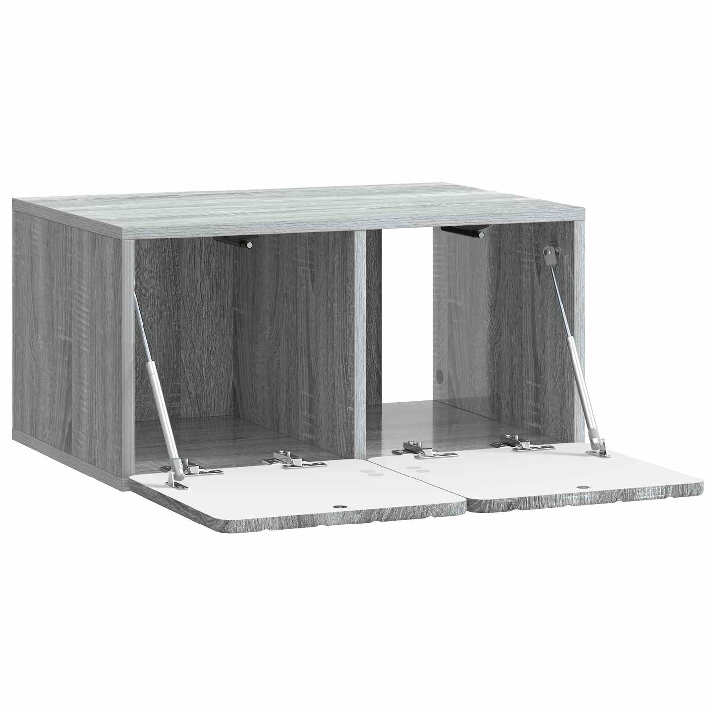 Væghængt TV-skab 59,5 x 41 x 30 cm Grå Sonoma Konstrueret træ