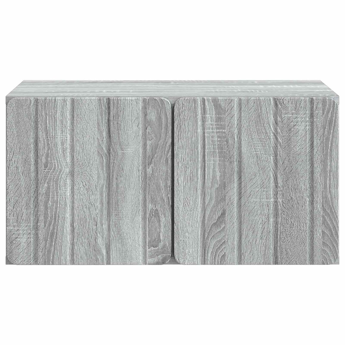 Væghængt TV-skab 59,5 x 41 x 30 cm Grå Sonoma Konstrueret træ