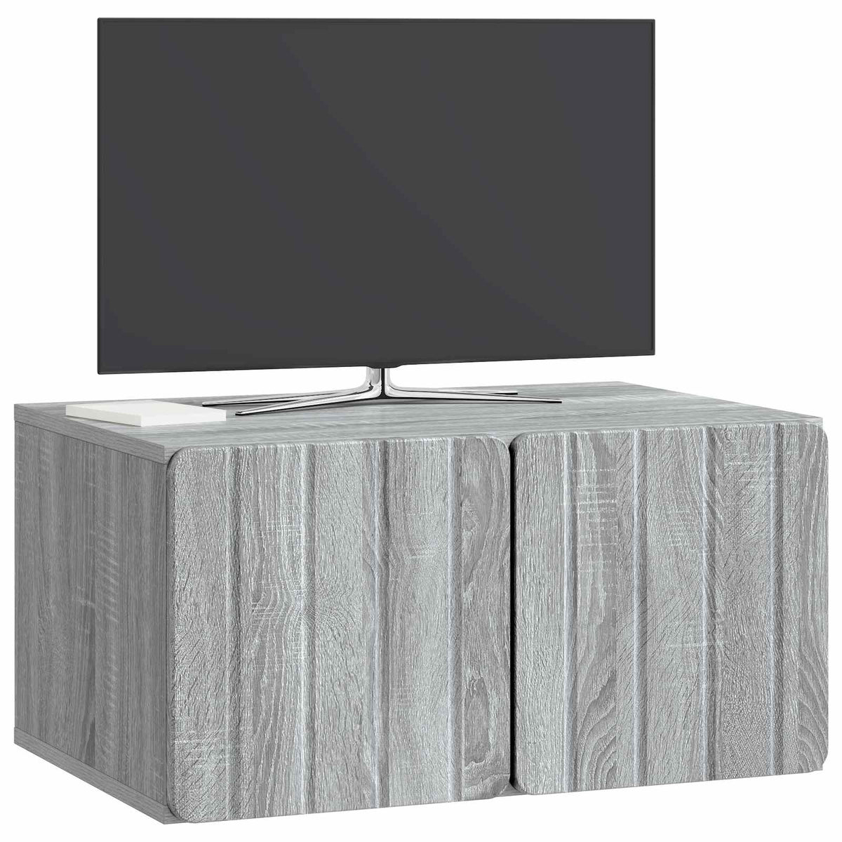 Væghængt TV-skab 59,5 x 41 x 30 cm Grå Sonoma Konstrueret træ