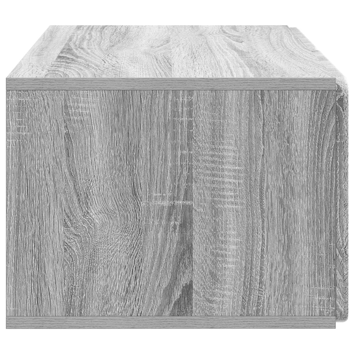 Væghængt TV-skab 59,5 x 41 x 30 cm Grå Sonoma Konstrueret træ