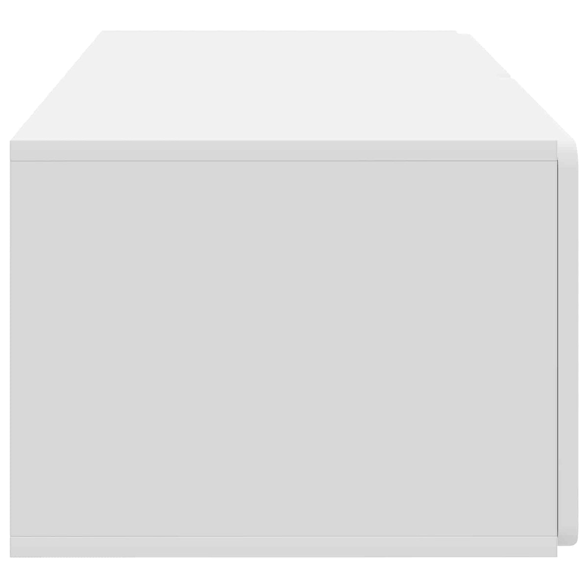Væghængt TV-skab 78,5 x 41 x 30 cm Hvid Konstrueret træ