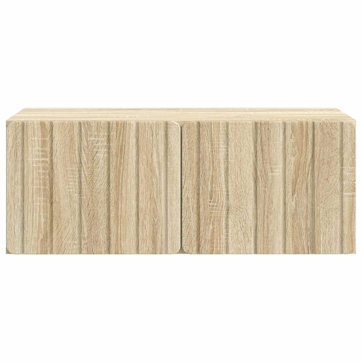 Væghængt TV-skab 78,5 x 41 x 30 cm Sonoma-eg Konstrueret træ