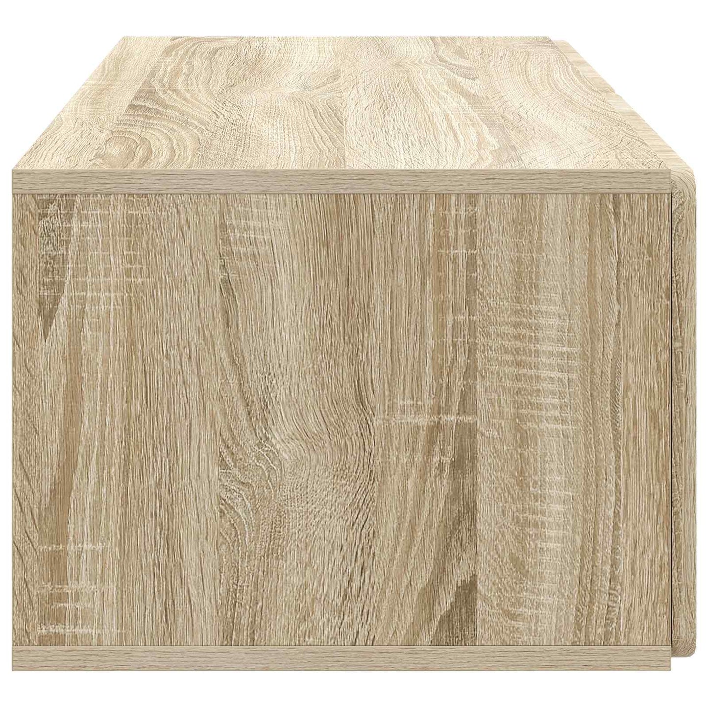 Væghængt TV-skab 78,5 x 41 x 30 cm Sonoma-eg Konstrueret træ