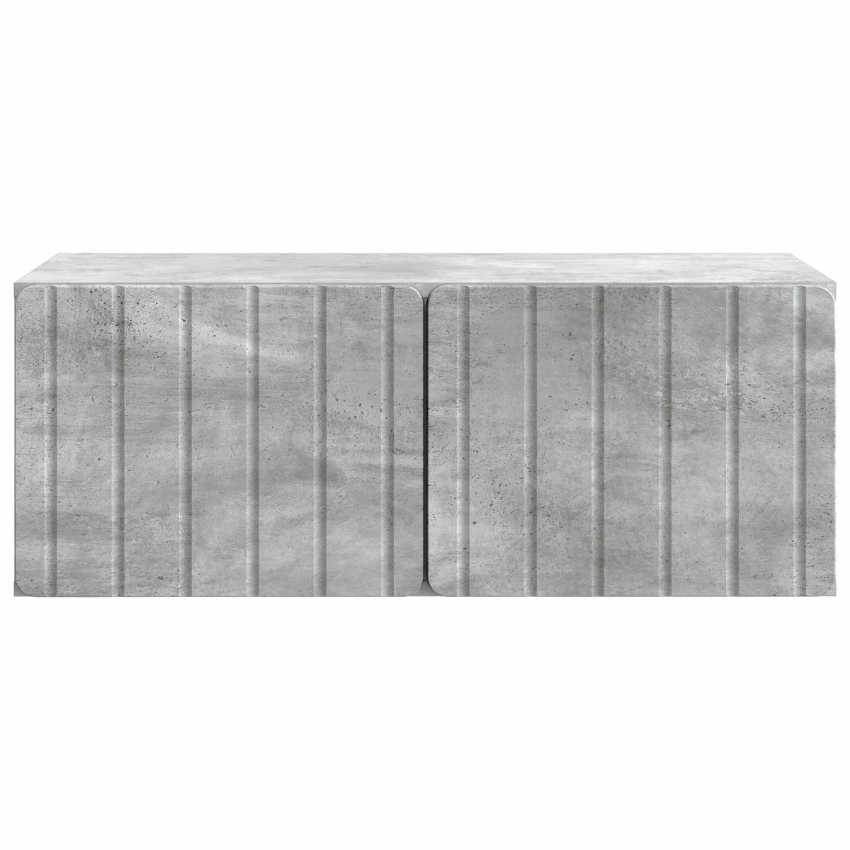 Væghængt TV-skab 78,5 x 41 x 30 cm Betongrå Konstrueret træ