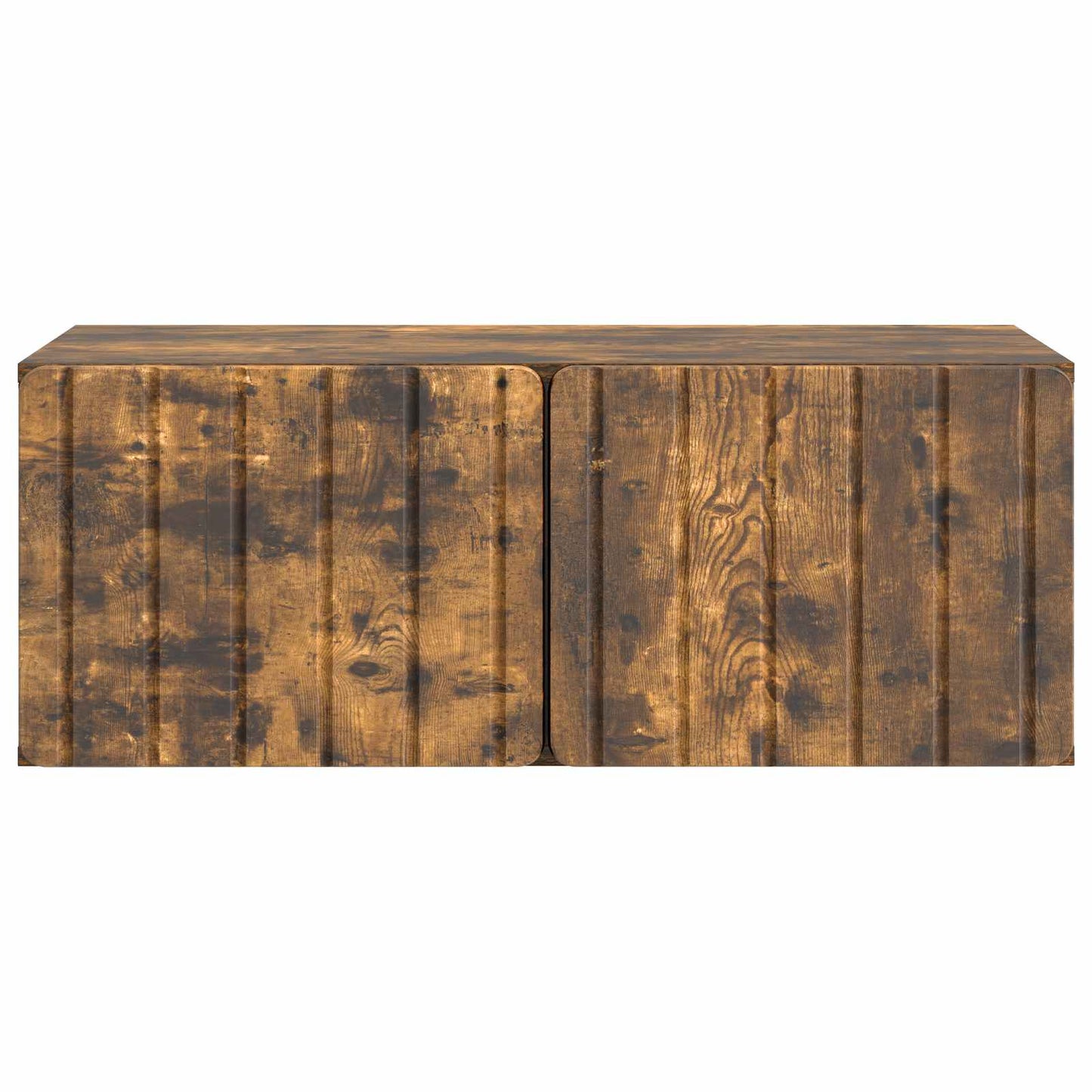 Væghængt TV-skab 78,5 x 41 x 30 cm Røget eg Konstrueret træ