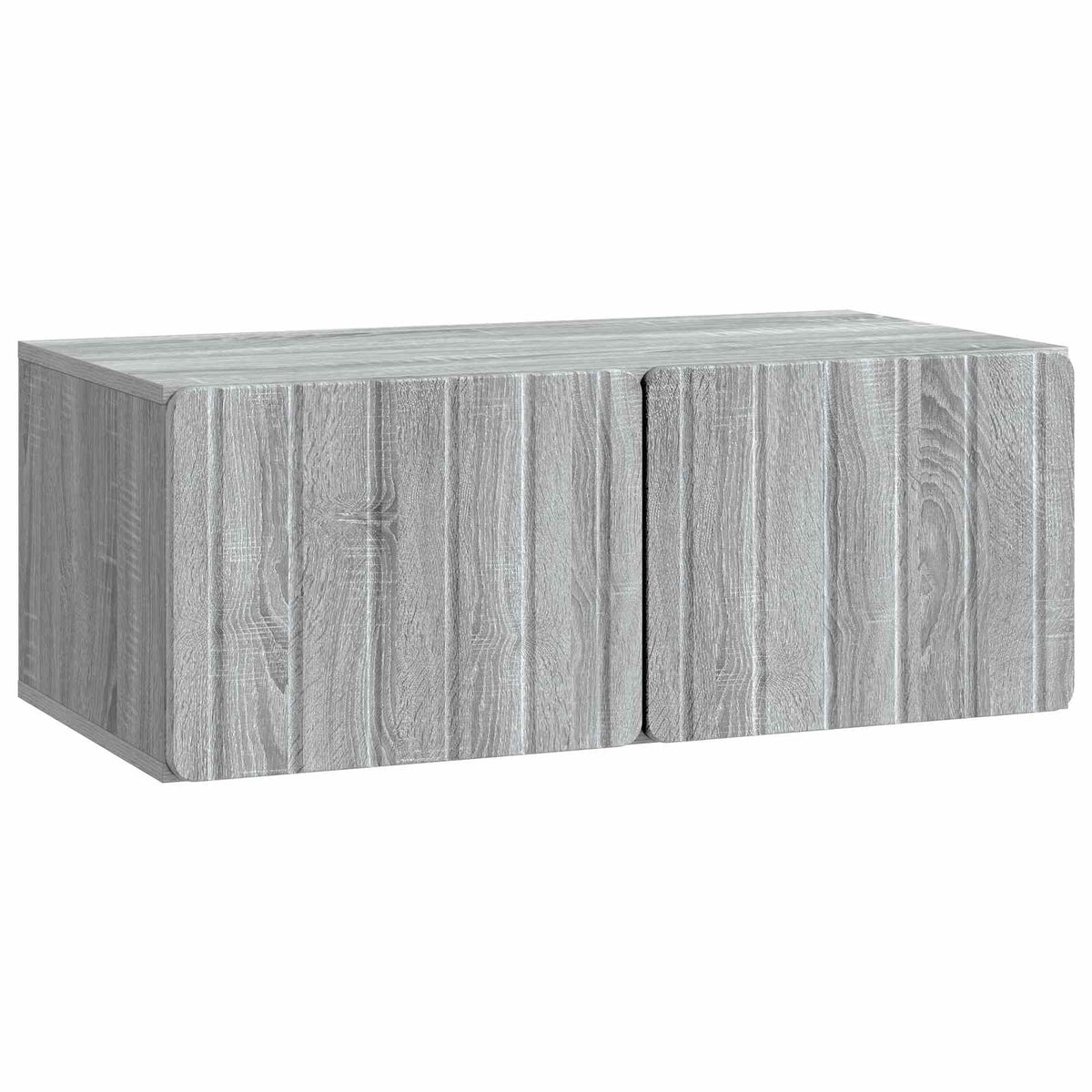 Væghængt TV-skab 78,5 x 41 x 30 cm Grå Sonoma Konstrueret træ