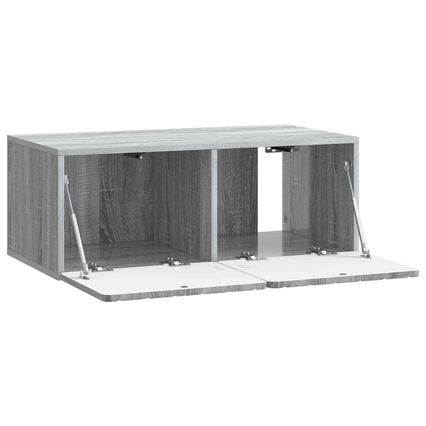 Væghængt TV-skab 78,5 x 41 x 30 cm Grå Sonoma Konstrueret træ