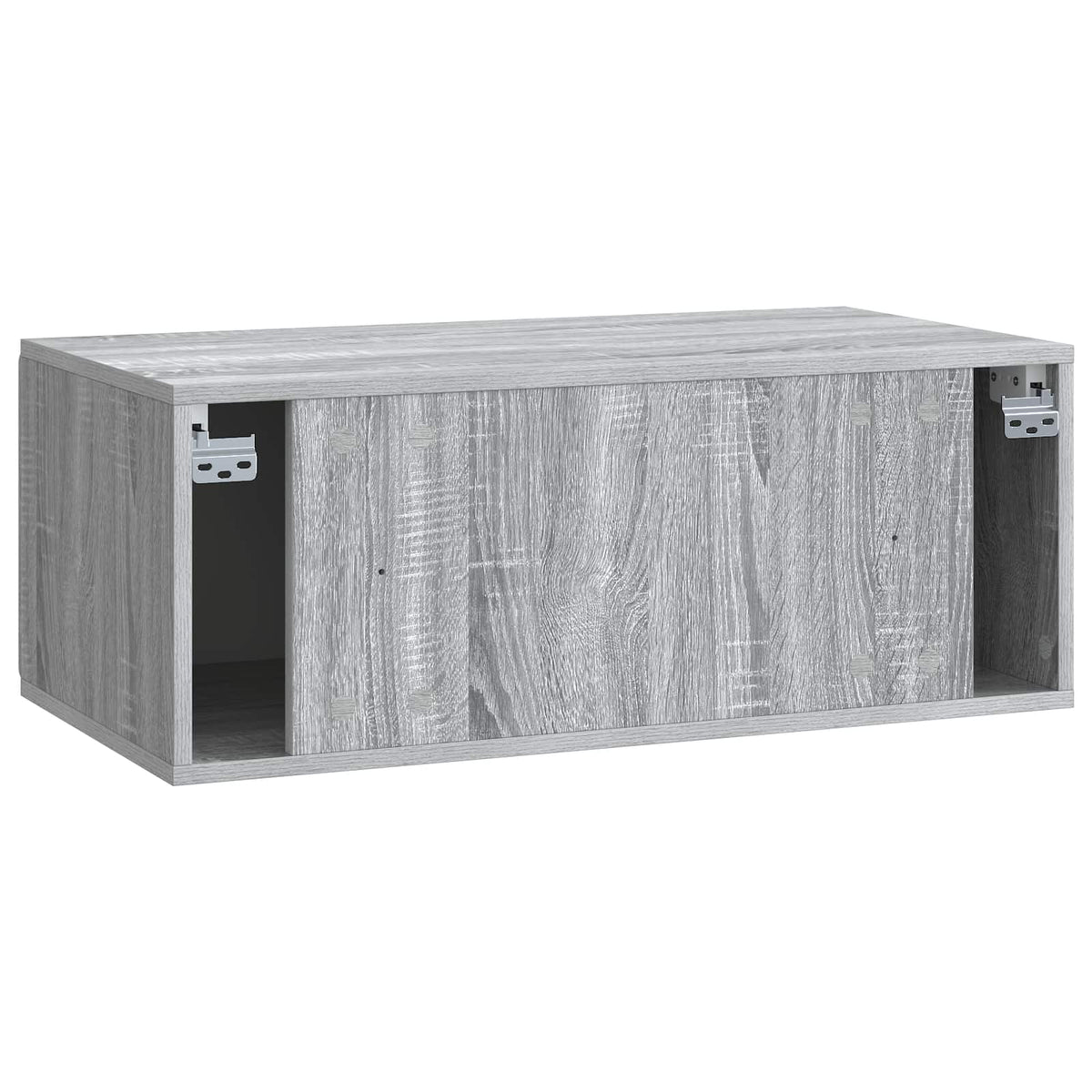 Væghængt TV-skab 78,5 x 41 x 30 cm Grå Sonoma Konstrueret træ