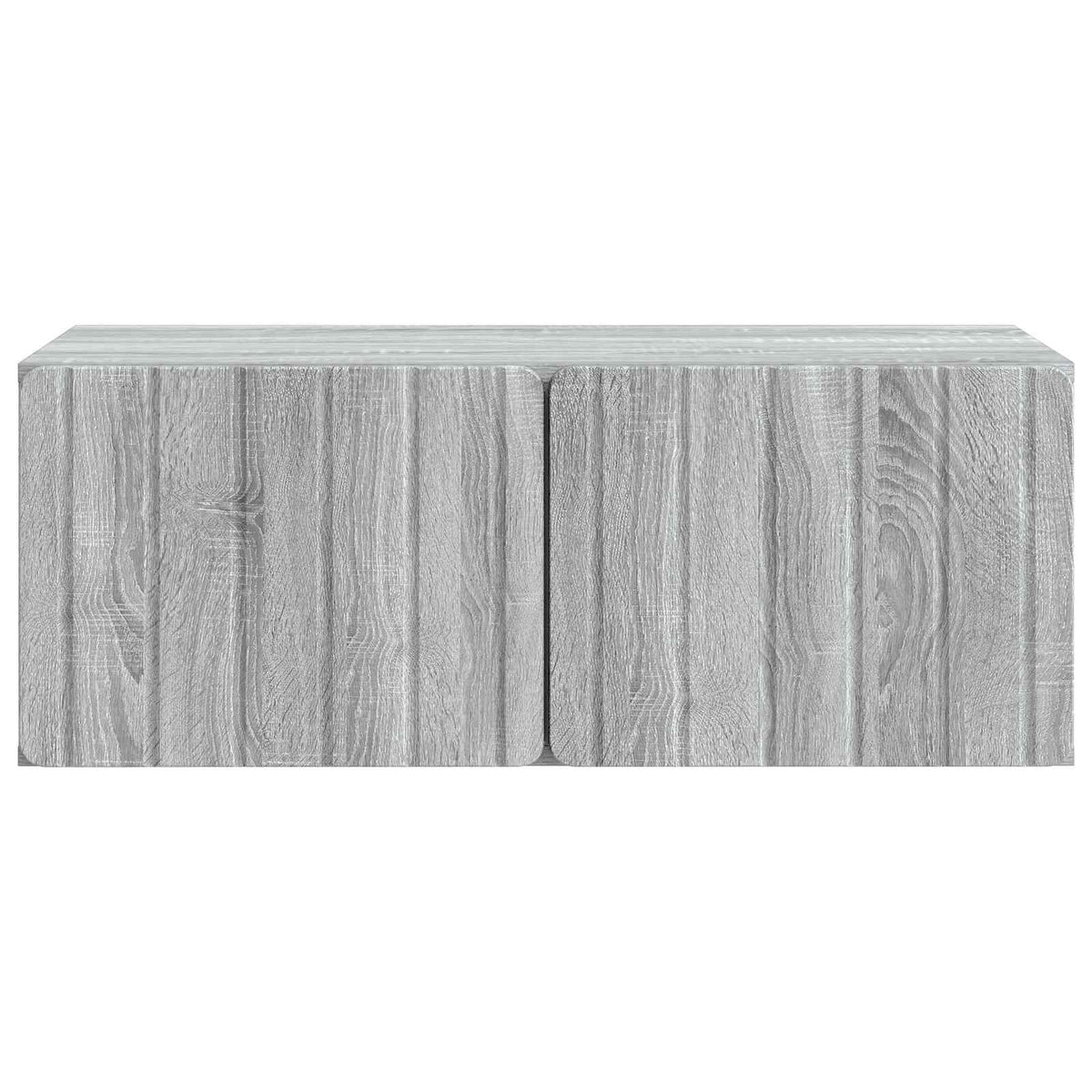Væghængt TV-skab 78,5 x 41 x 30 cm Grå Sonoma Konstrueret træ