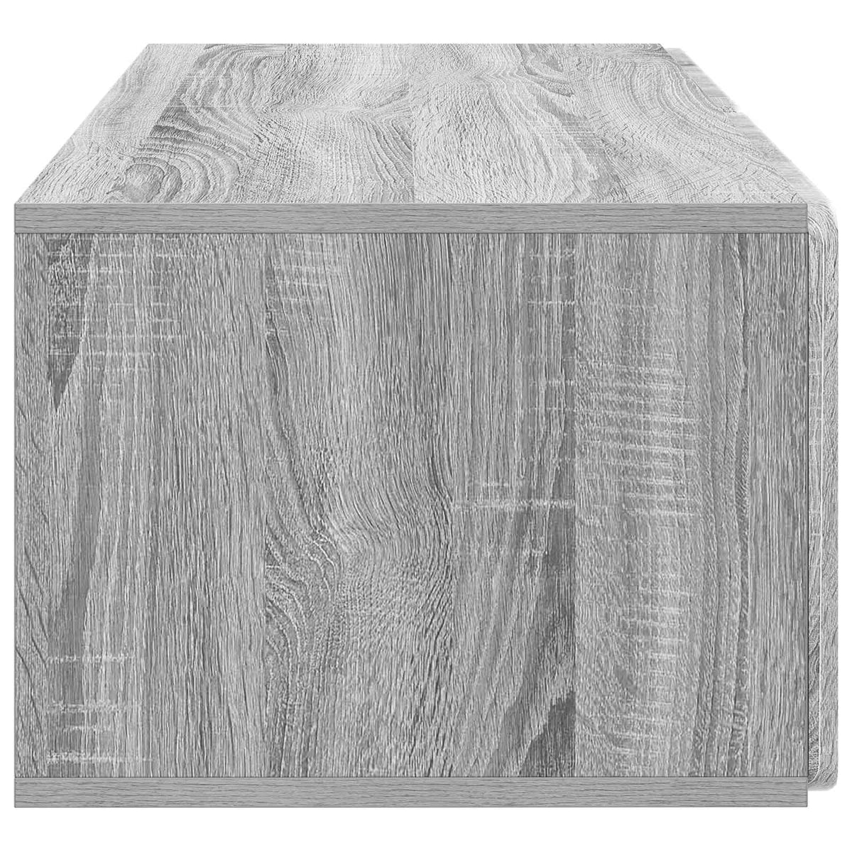 Væghængt TV-skab 78,5 x 41 x 30 cm Grå Sonoma Konstrueret træ
