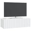 Væghængt TV-skab 98 x 41 x 30 cm Hvid Konstrueret træ
