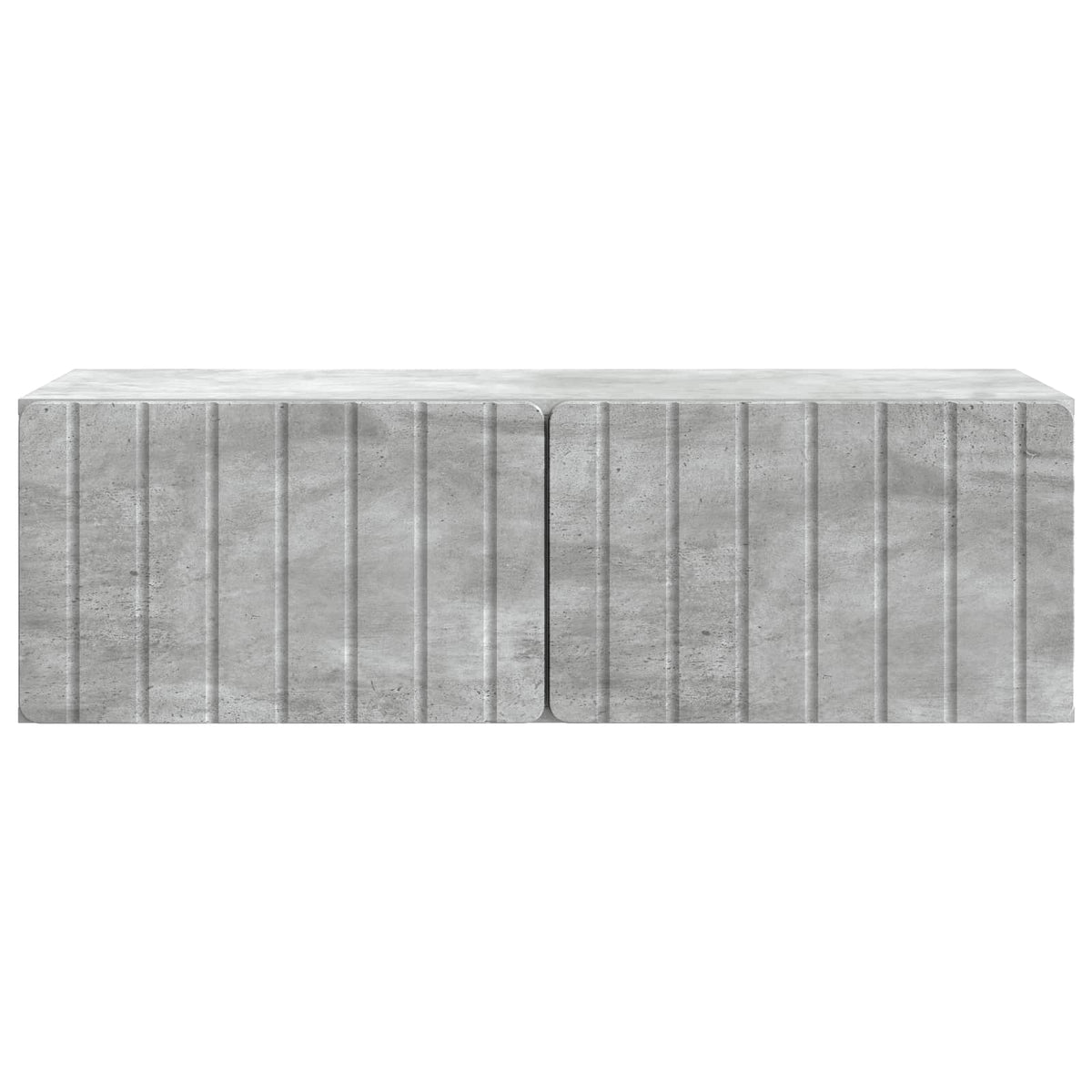 Væghængt TV-skab 98 x 41 x 30 cm Betongrå Konstrueret træ