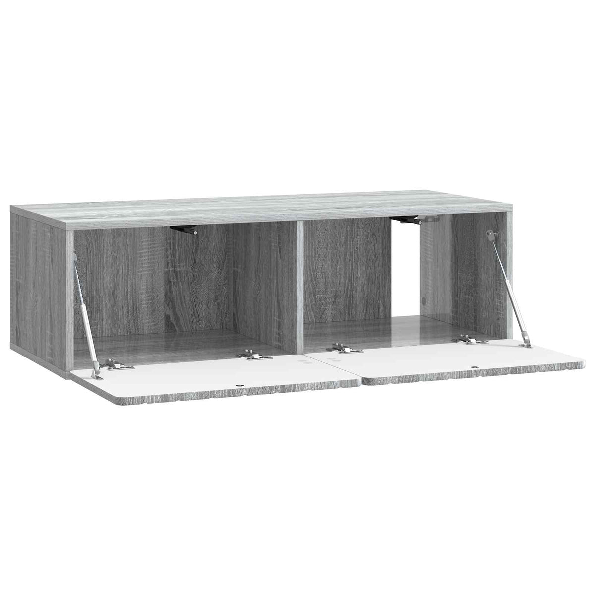 Væghængt TV-skab 98 x 41 x 30 cm Grå Sonoma Konstrueret træ