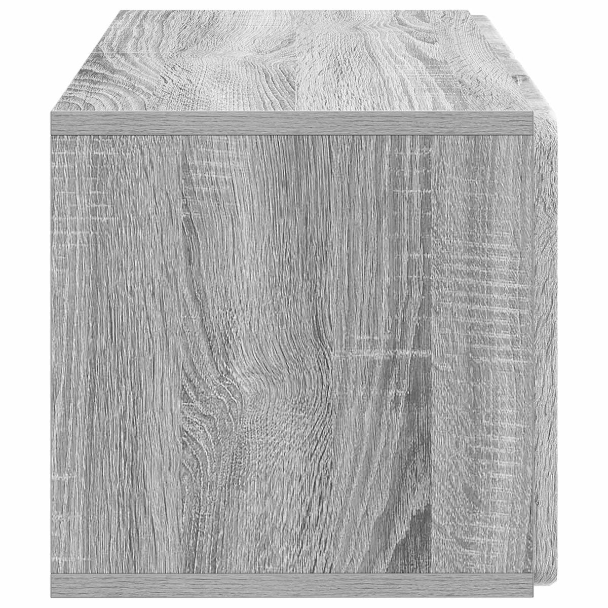 Væghængt TV-skab 59,5 x 31 x 30 cm Grå Sonoma Konstrueret træ
