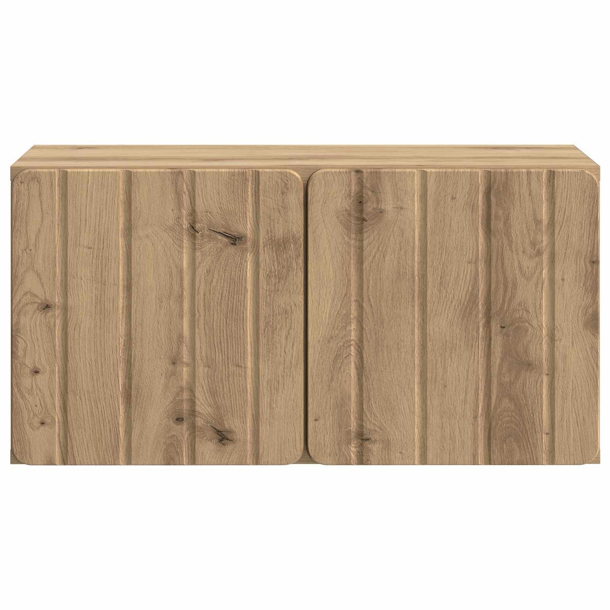 Væghængt TV-skab 59,5 x 31 x 30 cm Artisan-eg Konstrueret træ