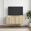 Væghængt TV-skab 78,5 x 31 x 30 cm Sonoma-eg Konstrueret træ