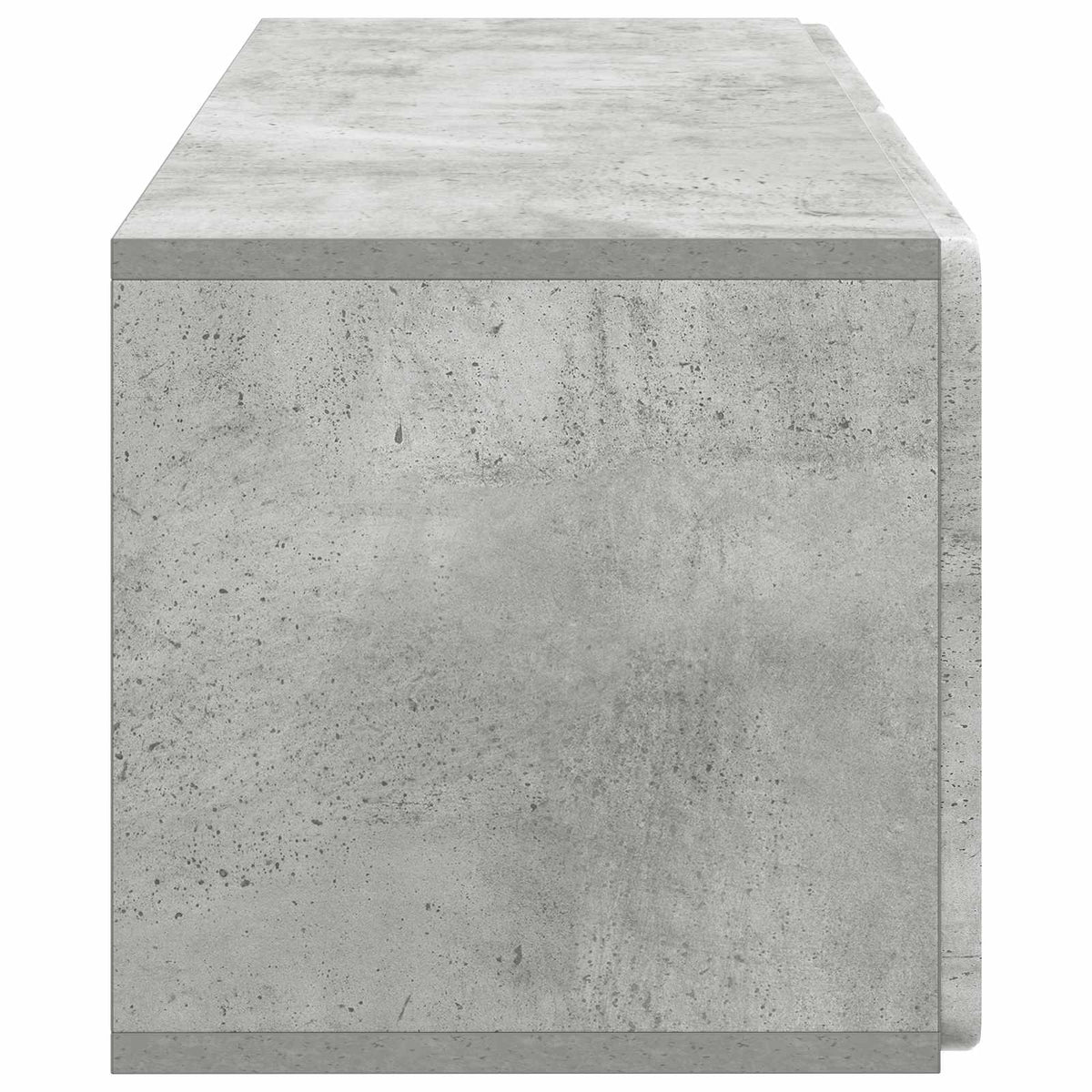 Væghængt TV-skab 78,5 x 31 x 30 cm Betongrå Konstrueret træ