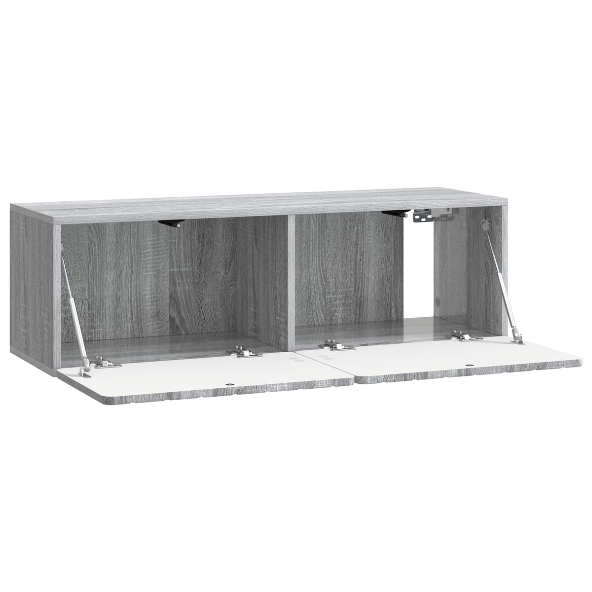 Væghængt TV-skab 98 x 31 x 30 cm Grå Sonoma Konstrueret træ