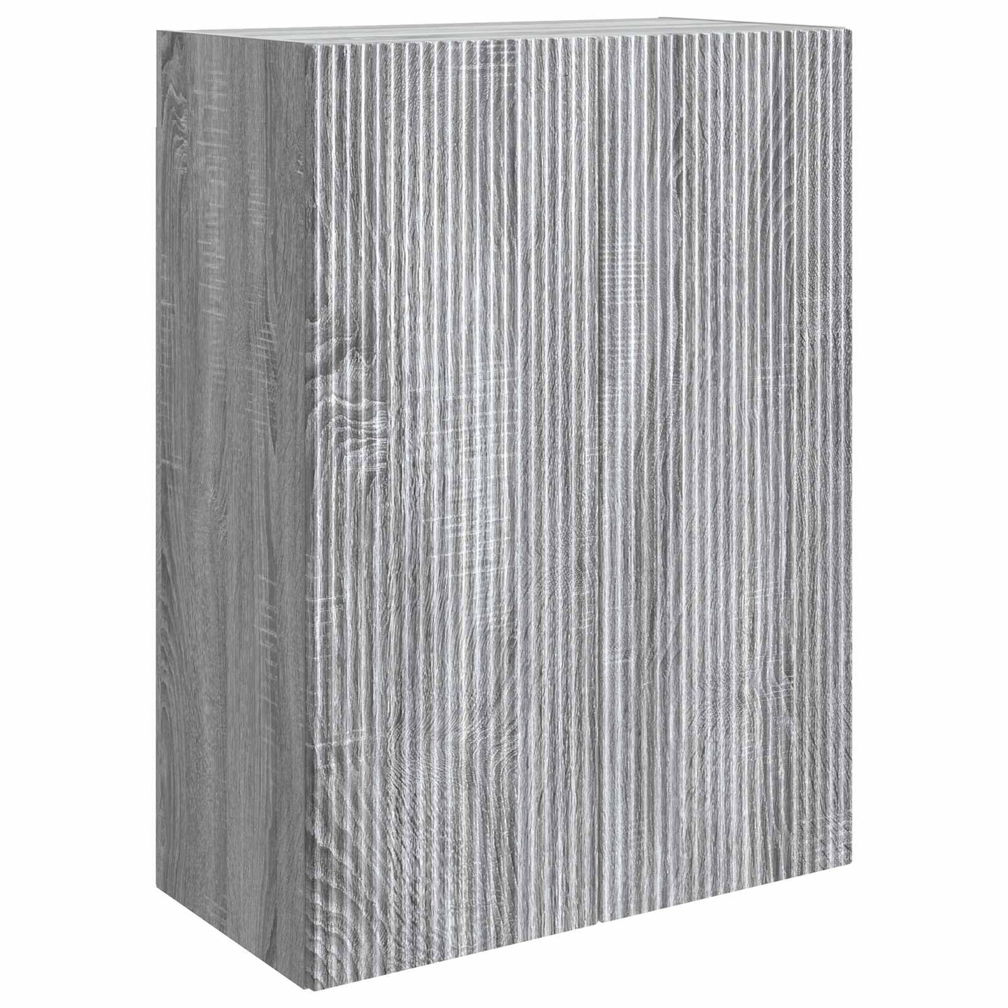 Vægmonteret skab 66 x 34,5 x 90 cm Konstrueret træ Grå Sonoma
