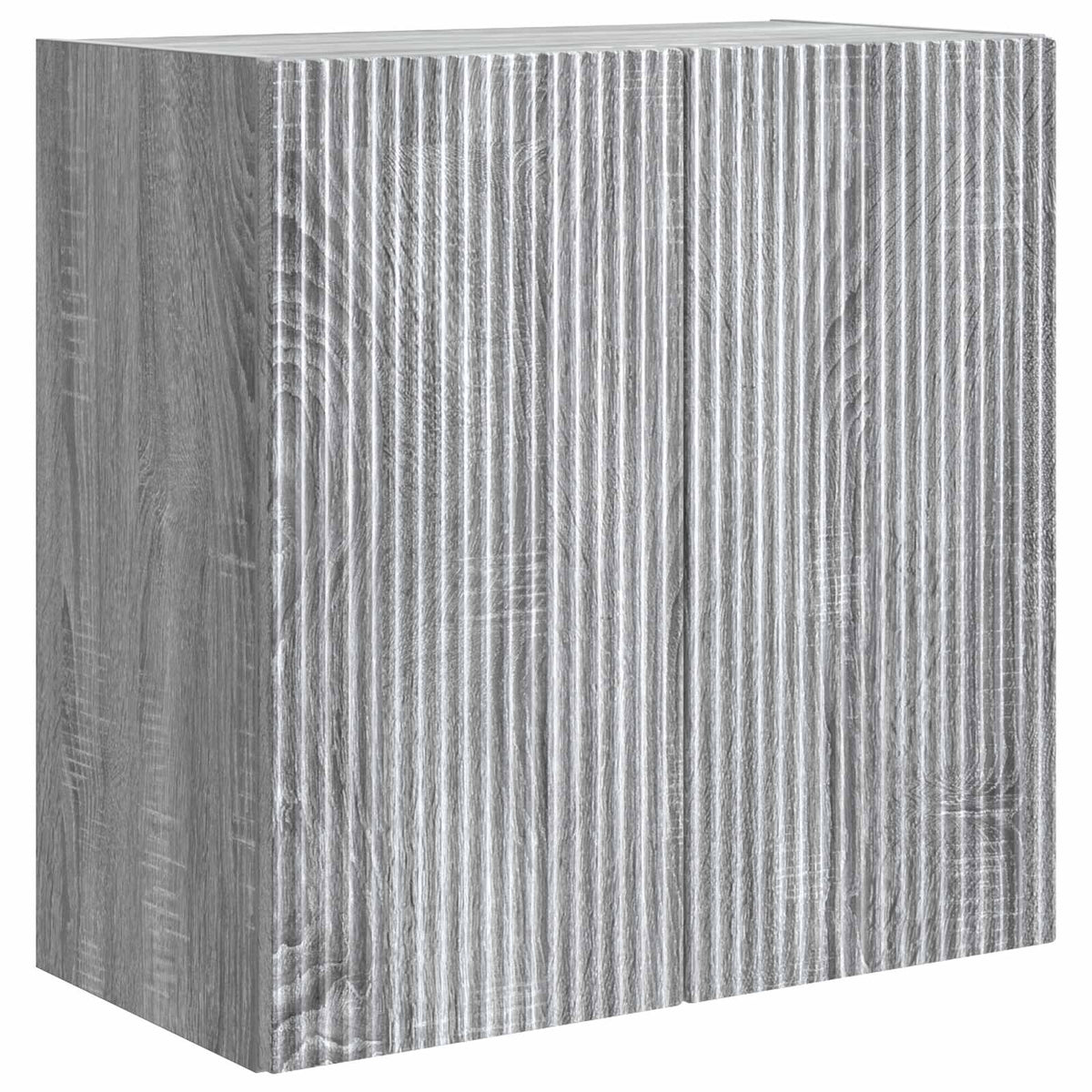 Vægmonteret skab 59 x 31 x 60 cm Konstrueret træ Grå Sonoma