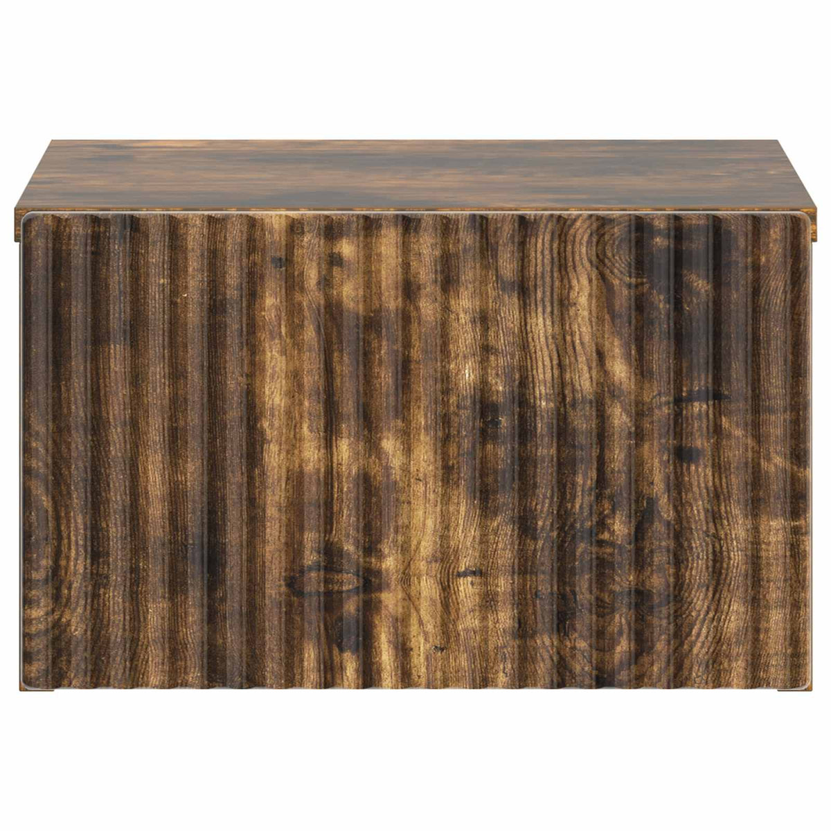 Væghængt Natbord Røget eg 33 x 34,5 x 20 cm Konstrueret træ