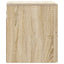 Væghængt Natbord 2 stk. Sonoma-eg 33 x 34,5 x 40 cm