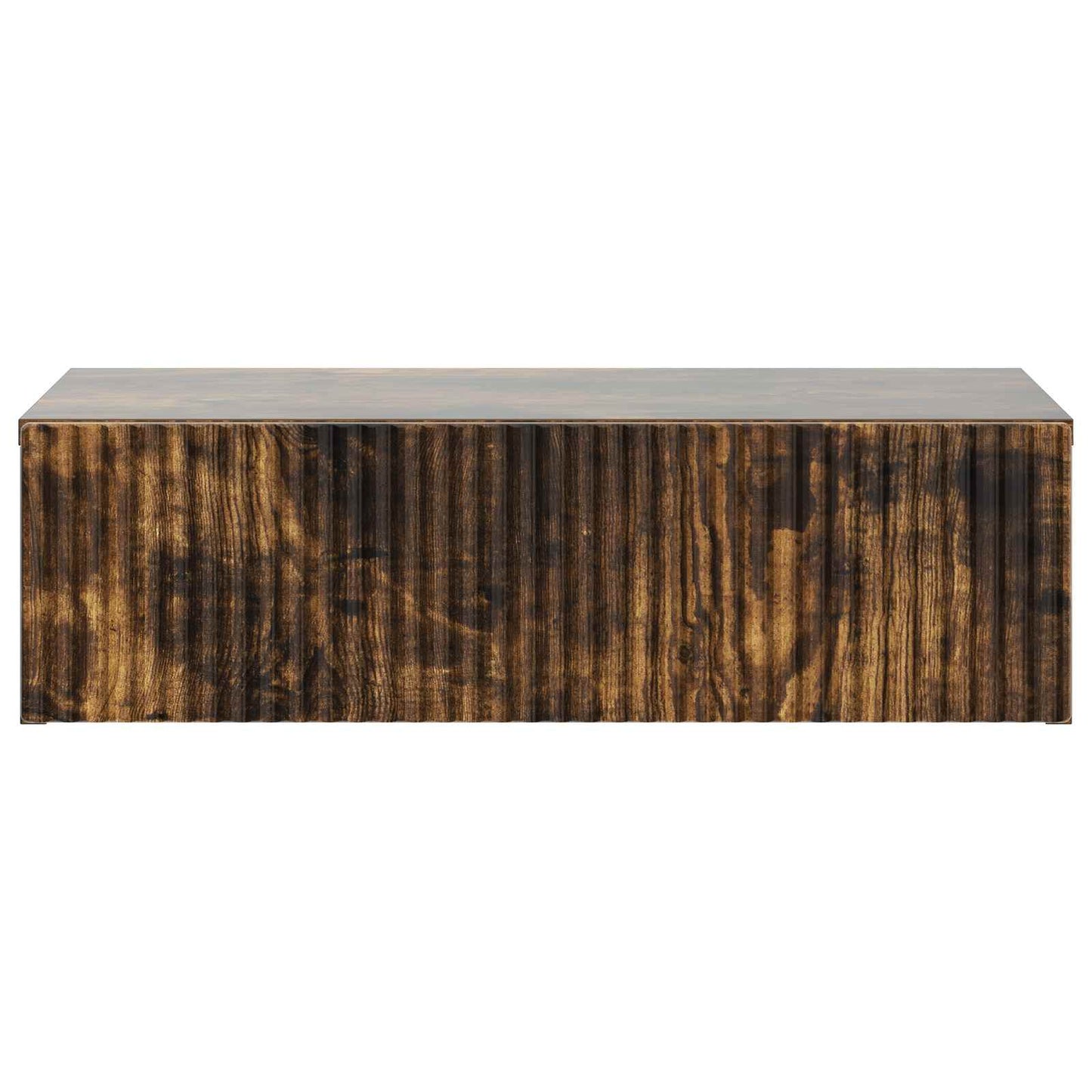 Væghængt Sideskab 59 x 34,5 x 17 cm Konstrueret træ Røget eg